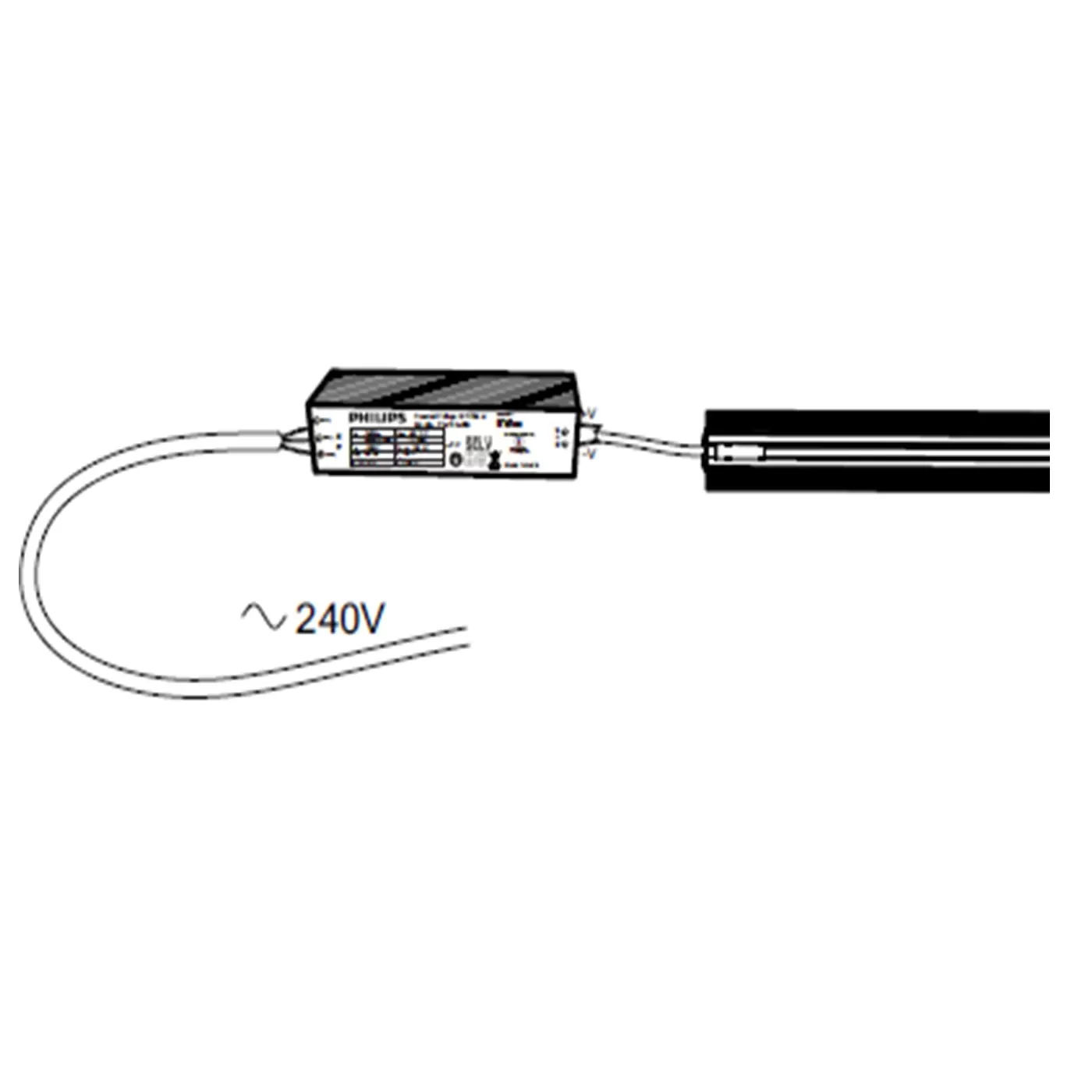 100W 48V DC Independent Driver For Philips Webber Magnetic Track