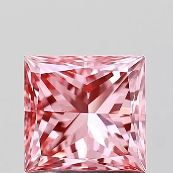 1.01-Carat Princess Shape Lab Grown Diamond