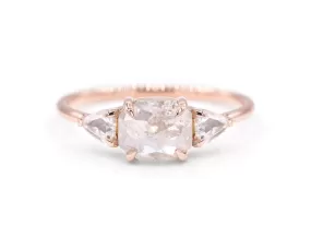 1.79-Carat Rustic Grey Diamond Ring