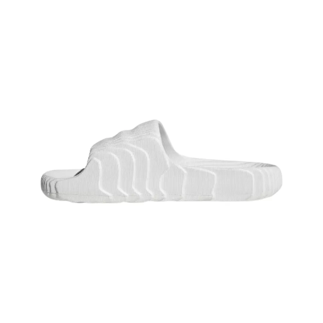 adidas Adilette 22 Slides "Crystal White" - Men's