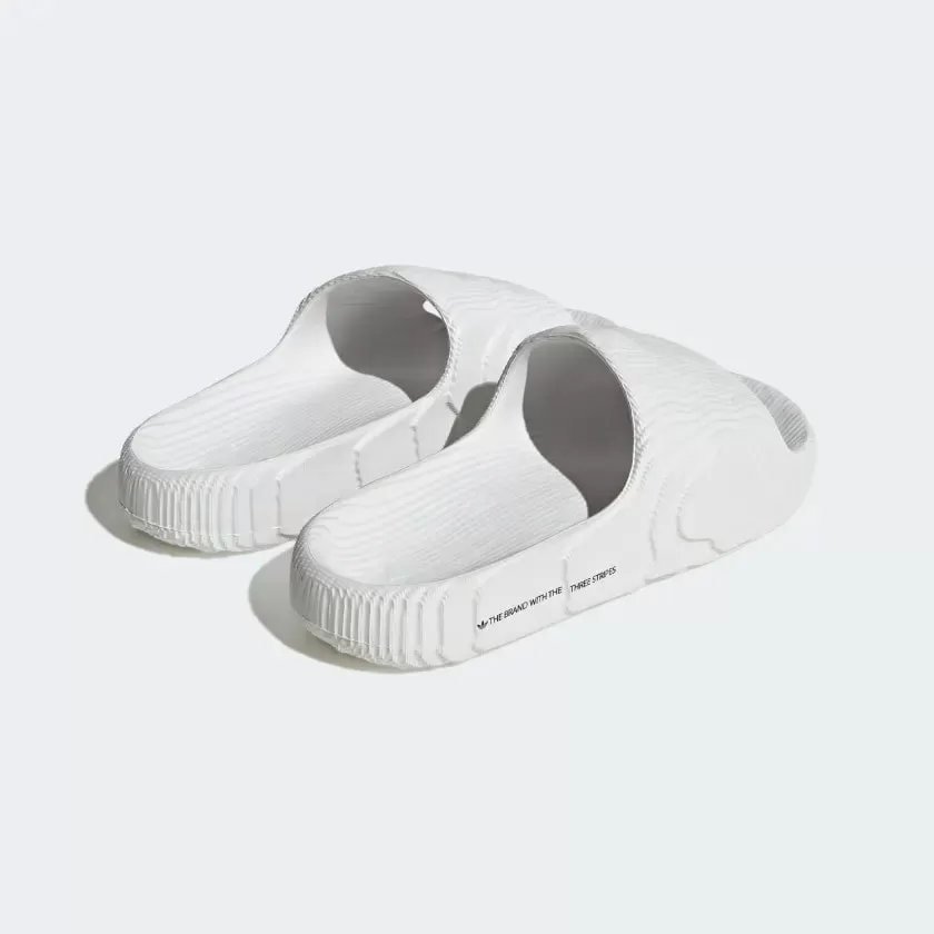 adidas Adilette 22 Slides "Crystal White" - Men's