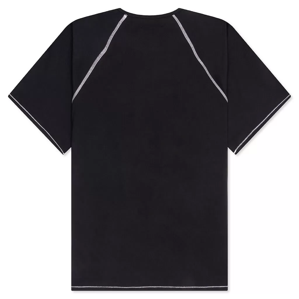 Adventure Raglan Sport Shirt - Black