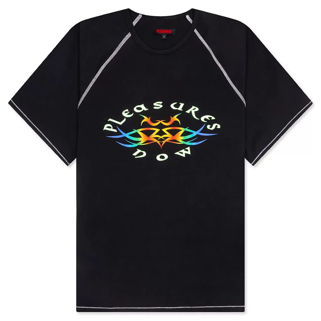 Adventure Raglan Sport Shirt - Black