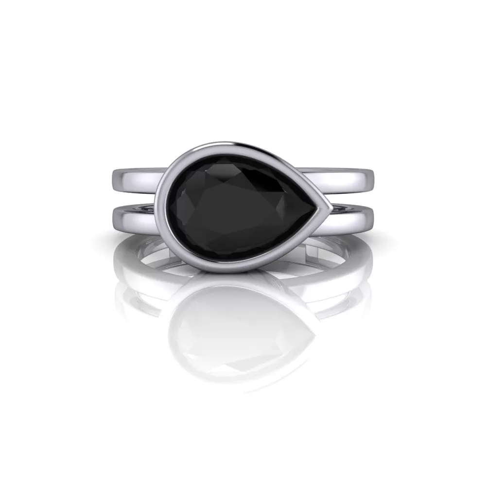 Alexis No. 1 Black Diamond Ring