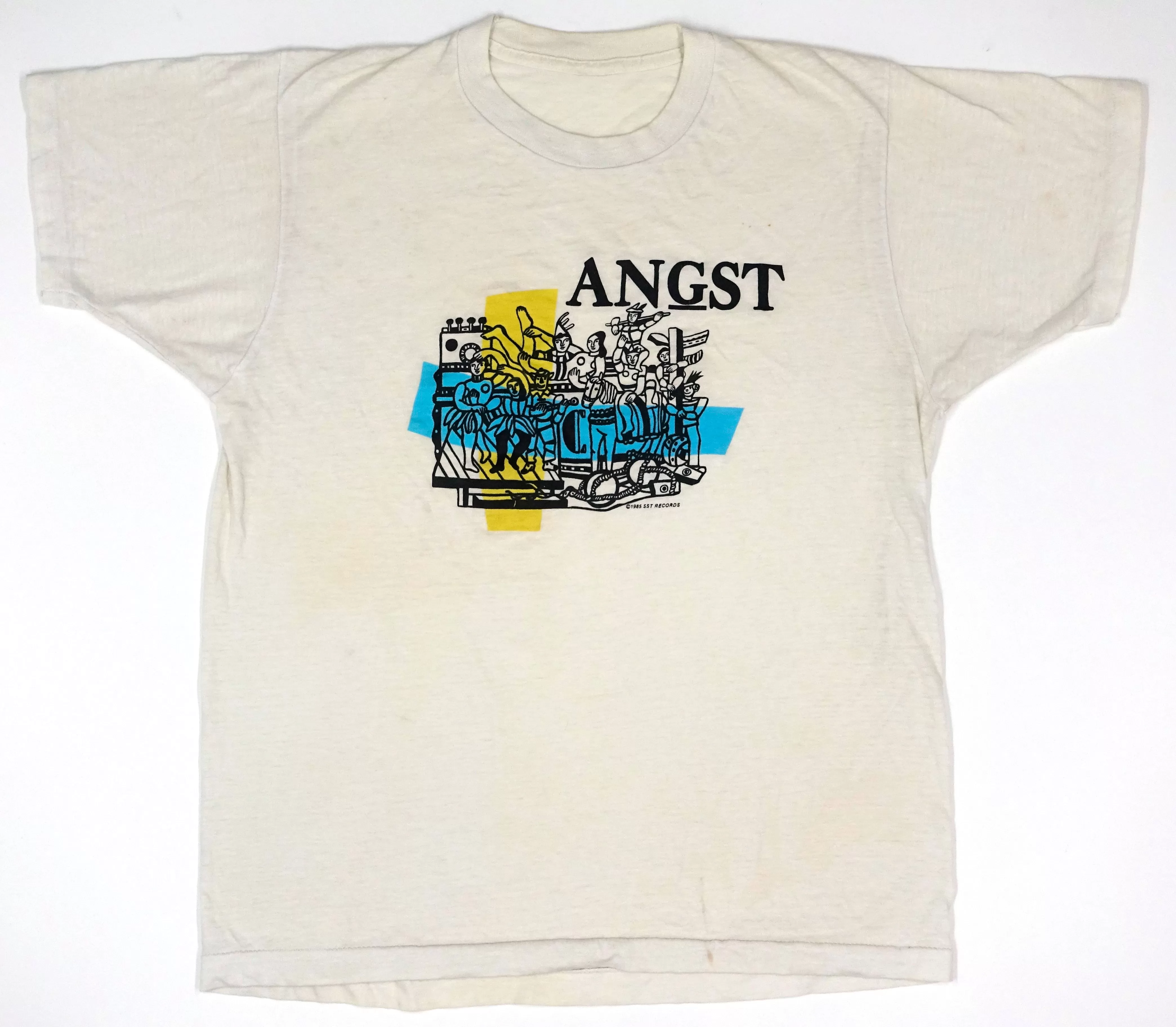 Angst – Lite Life 1985 Tour Shirt Size Medium