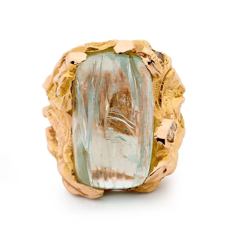 Aquamarine Ring