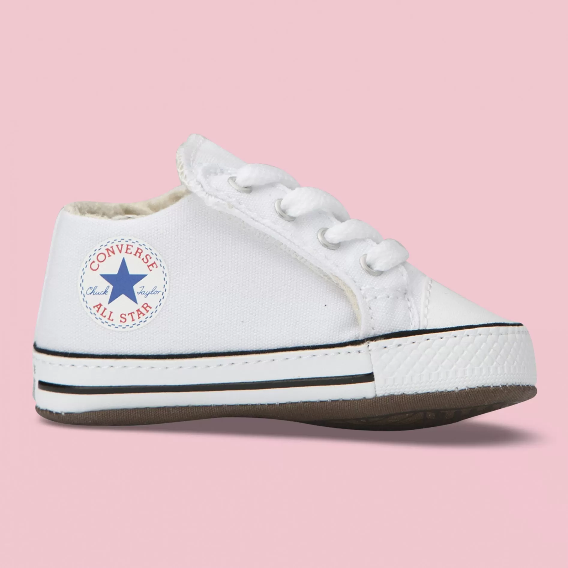 Baby Converse Chuck Taylor All Star Cribster Infant Mid Top White