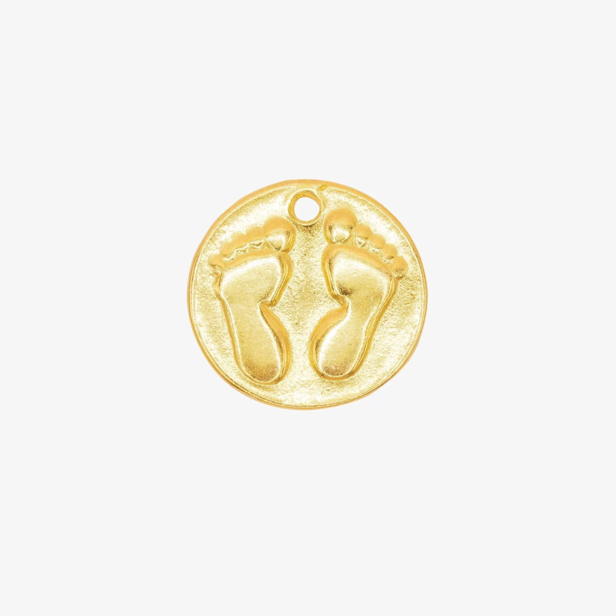 Baby Feet Charm Wholesale 14K Gold, Solid 14K Gold, G191