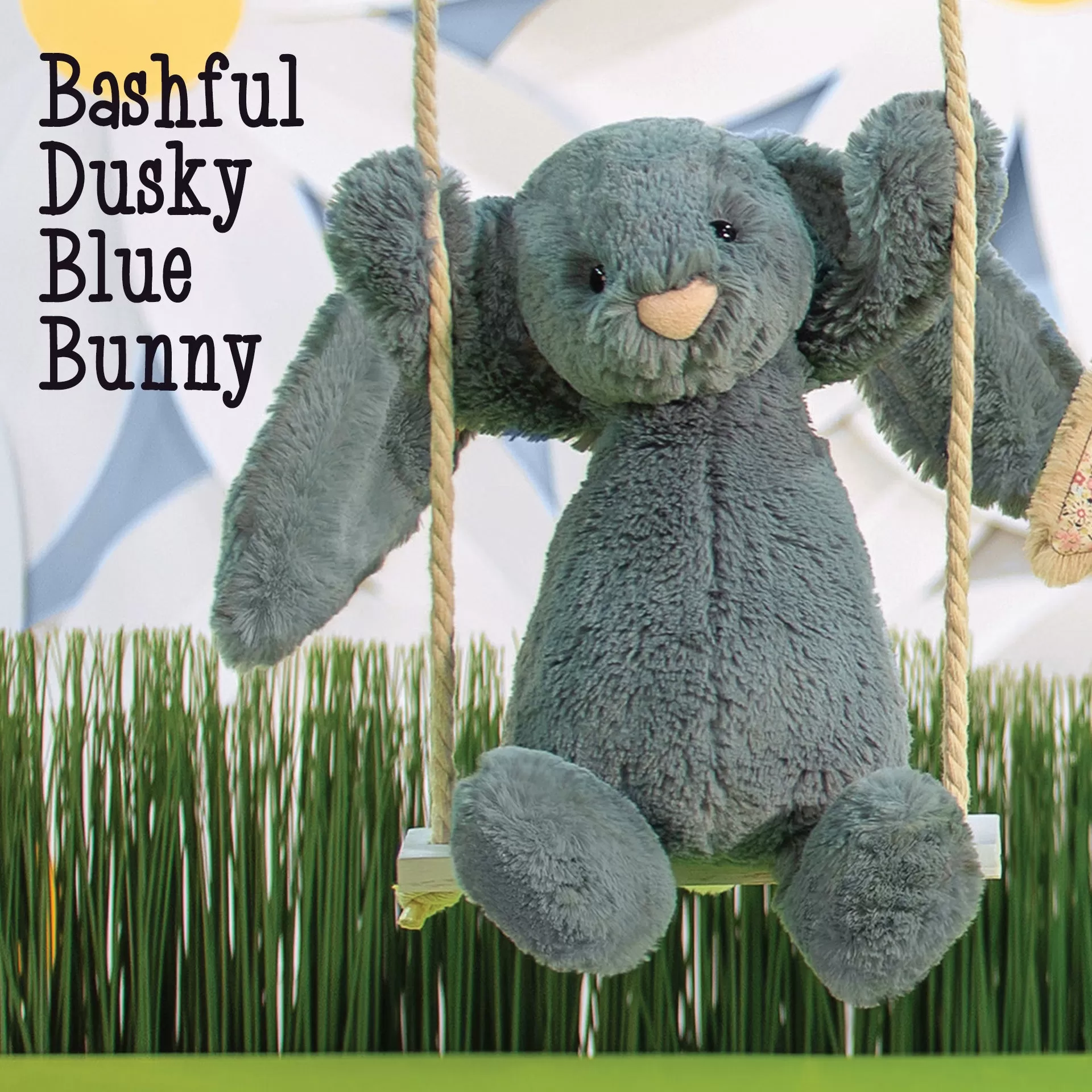 Bashful Dusky Blue Bunny