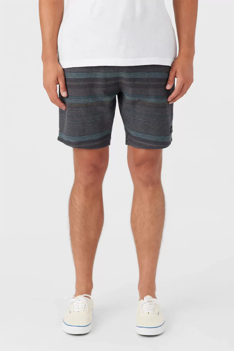 BAVARO STRIPE SHORT Black