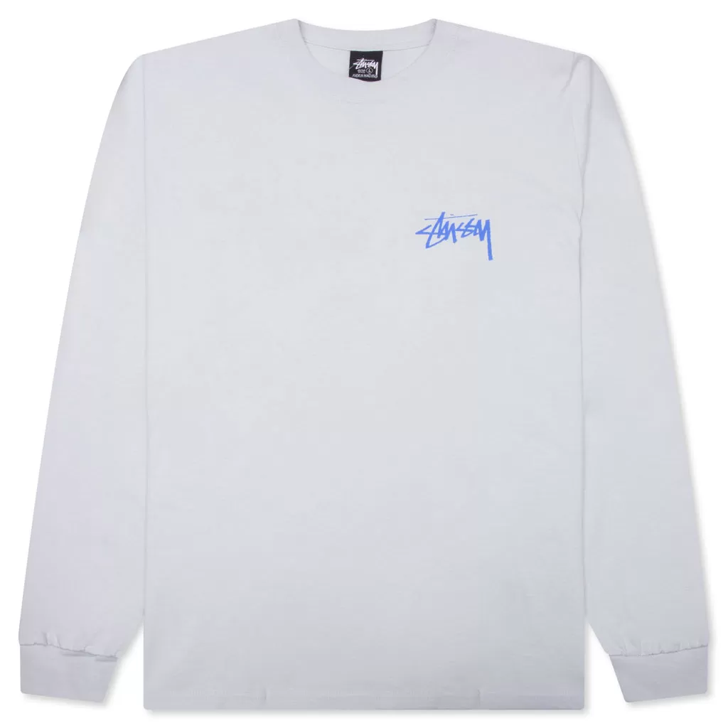 Beat Crazy L/S Tee - Fog