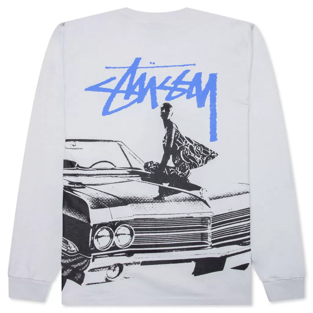 Beat Crazy L/S Tee - Fog