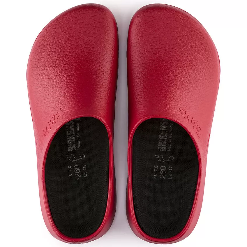 BIRKENSTOCK UNISEX Super-Birki Polyurethane (Red)