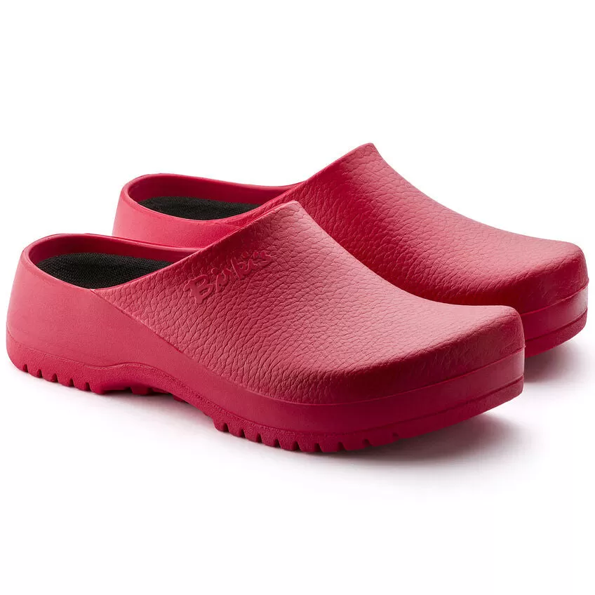 BIRKENSTOCK UNISEX Super-Birki Polyurethane (Red)