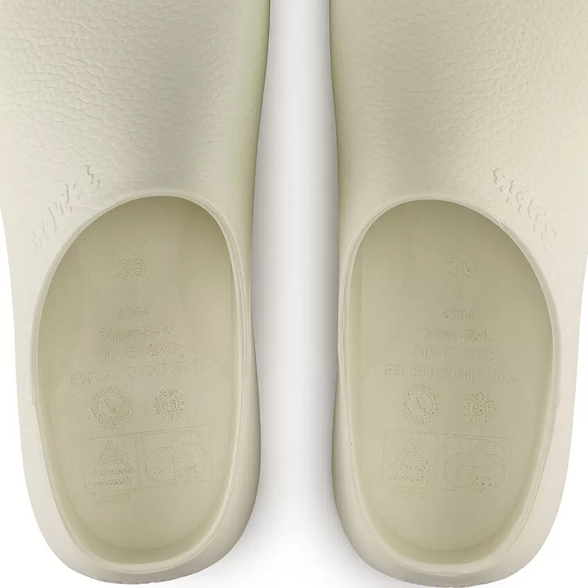 BIRKENSTOCK UNISEX Super Birki Polyurethane (White)