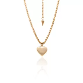 Bisous / Necklace / Gold