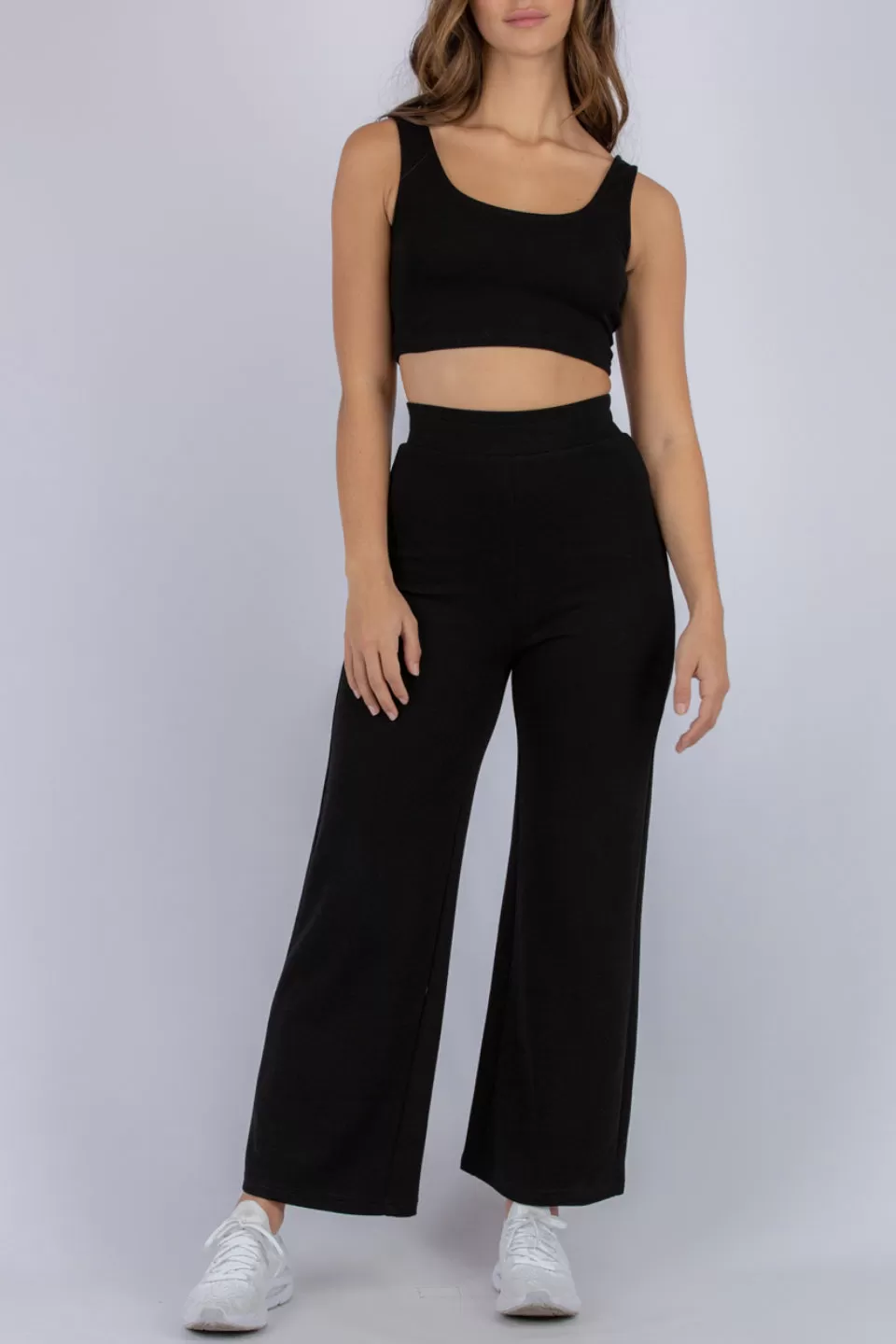 Black Lounge Knit Pant