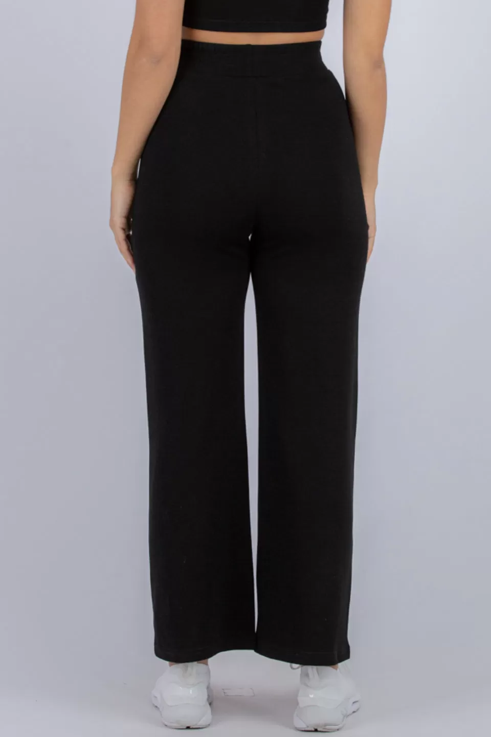 Black Lounge Knit Pant