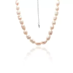 Blanc / Necklace / Pearl   Silver