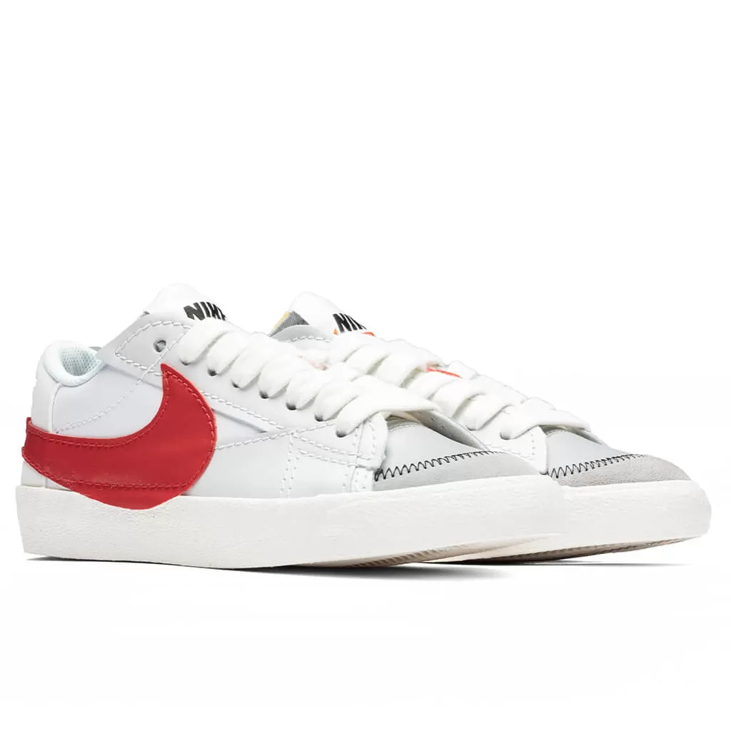 Blazer Low '77 Jumbo - White/University Red/Photon Dust