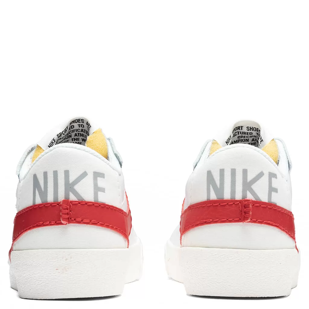 Blazer Low '77 Jumbo - White/University Red/Photon Dust