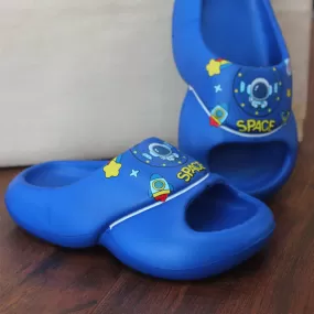 Blue Baby Slippers for Baby Boy