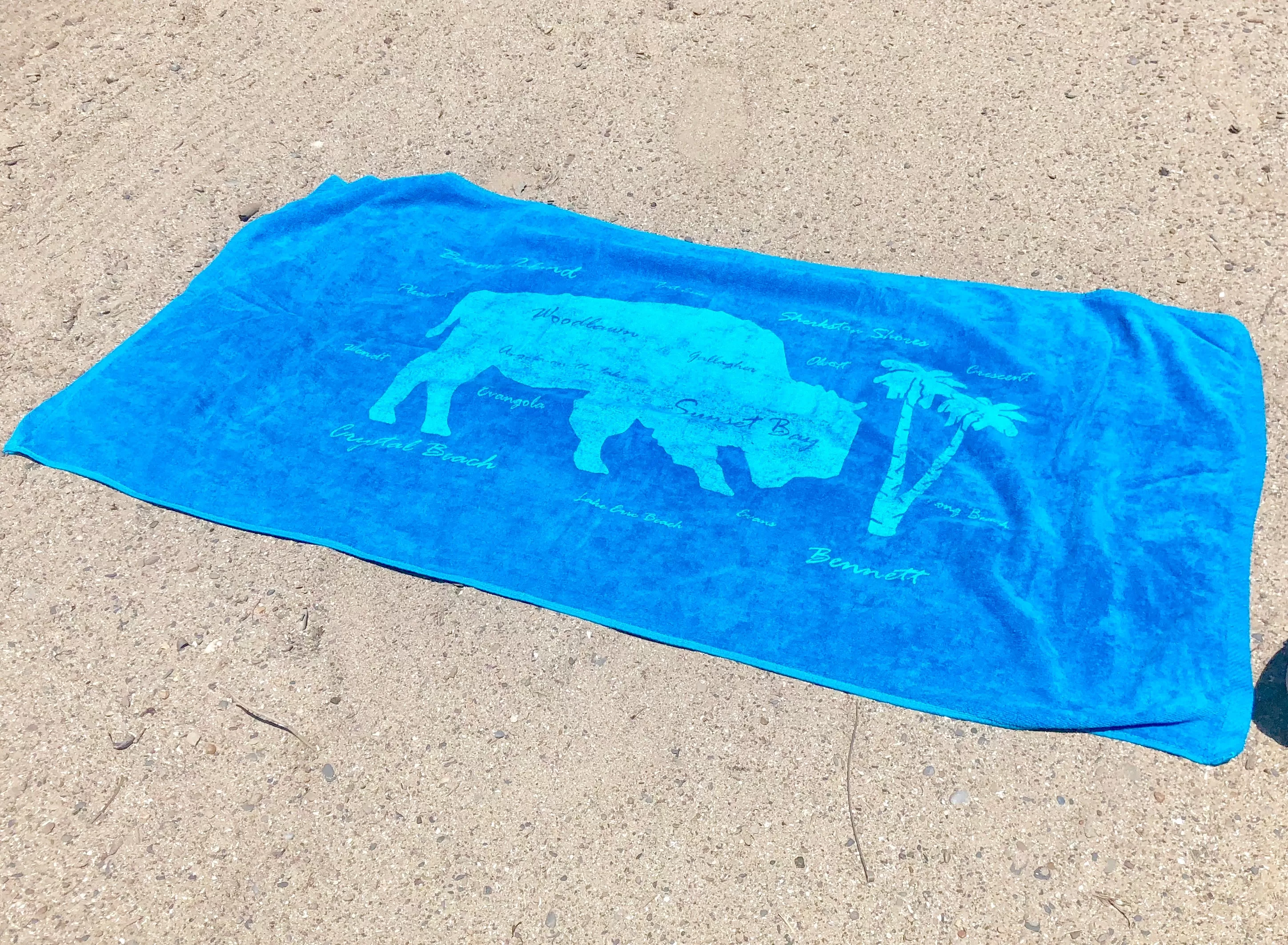 Buffalo Beaches Towel