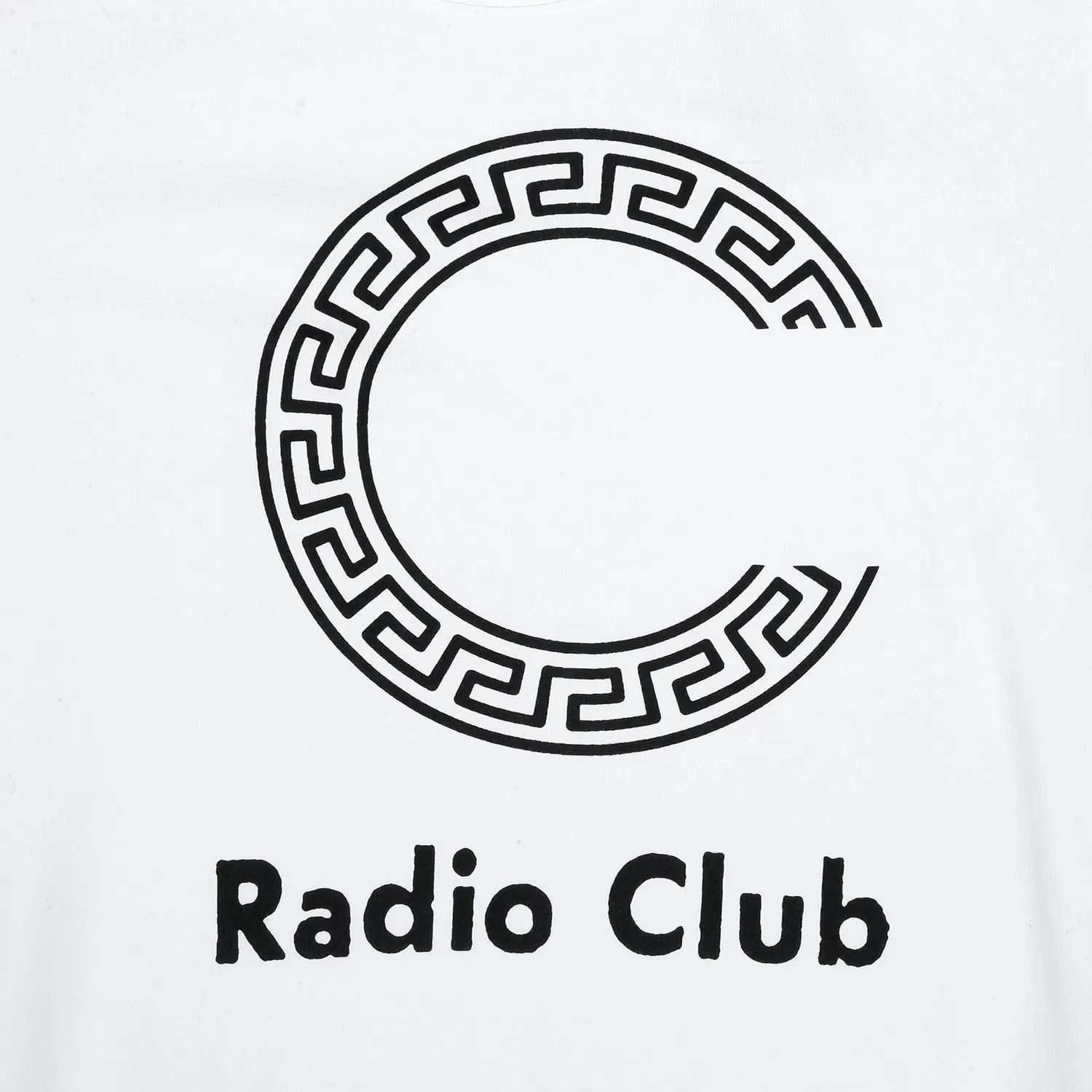 Carhartt X P.A.M - Radio Club Logo Sweat - White/Black