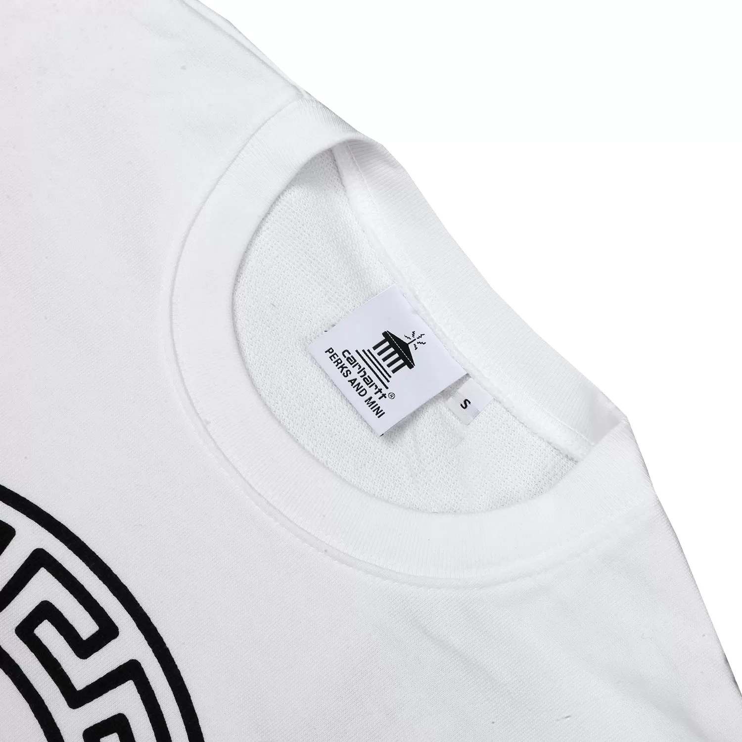 Carhartt X P.A.M - Radio Club Logo Sweat - White/Black