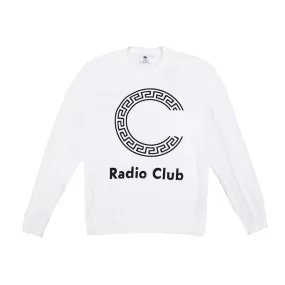 Carhartt X P.A.M - Radio Club Logo Sweat - White/Black