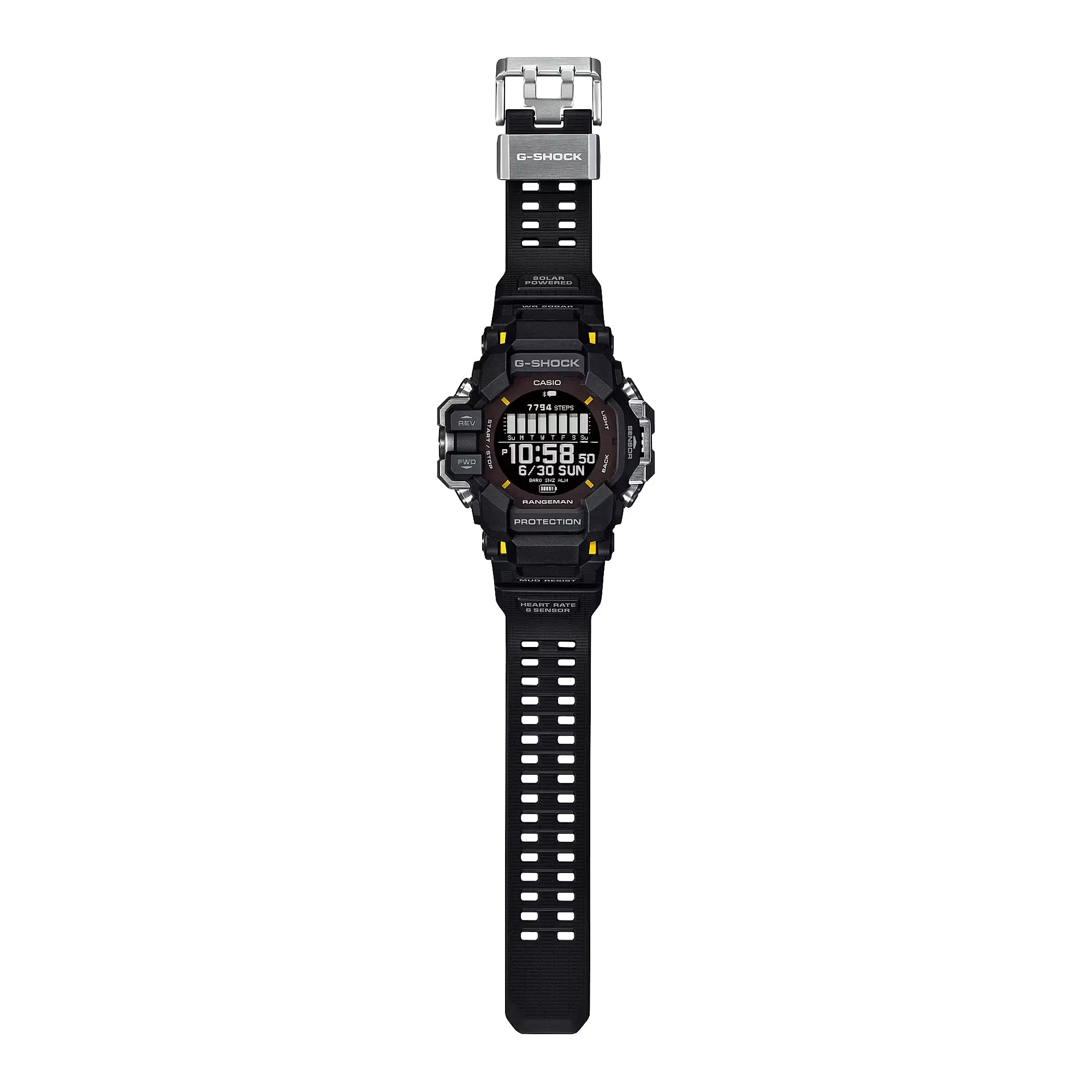 CASIO G-Shock GPS Rangeman Heart Rate Solar Watch GPRH1000-1