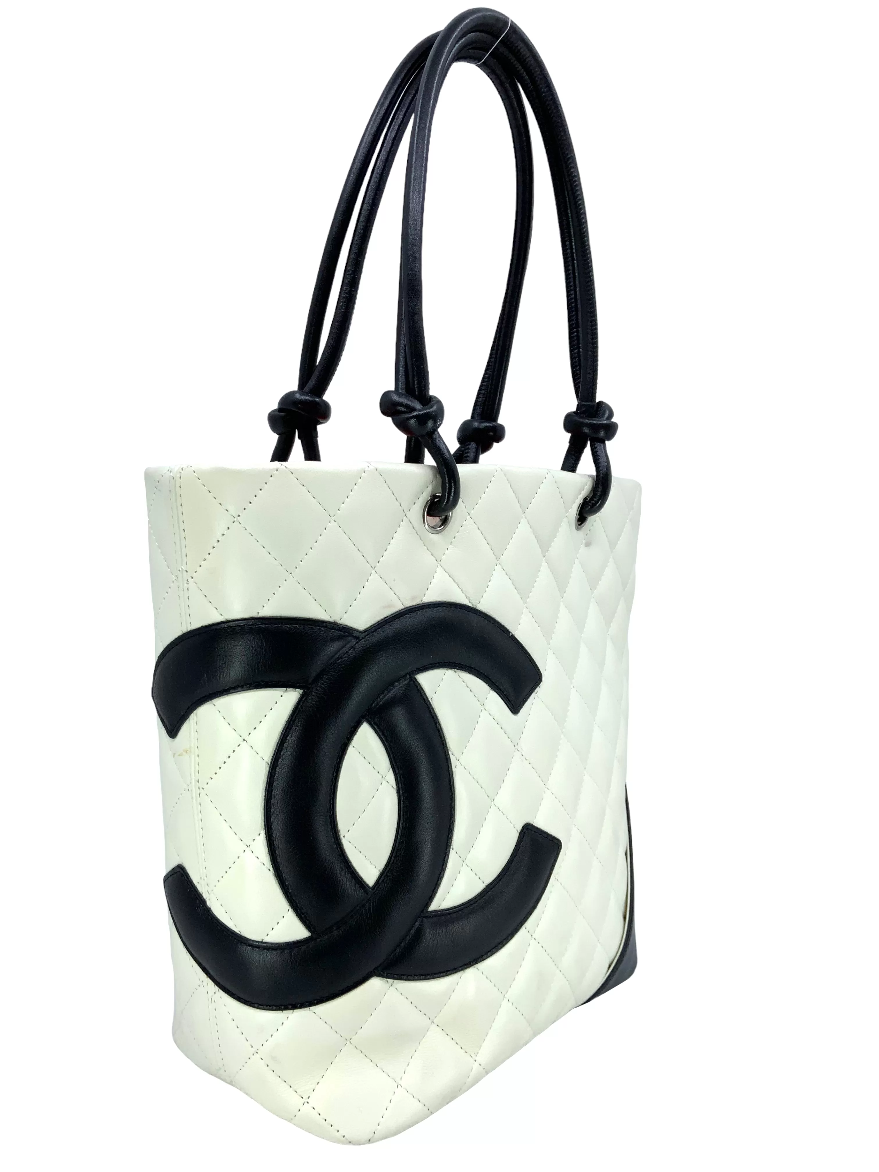 Chanel Quilted Leather Medium Cambon Tote