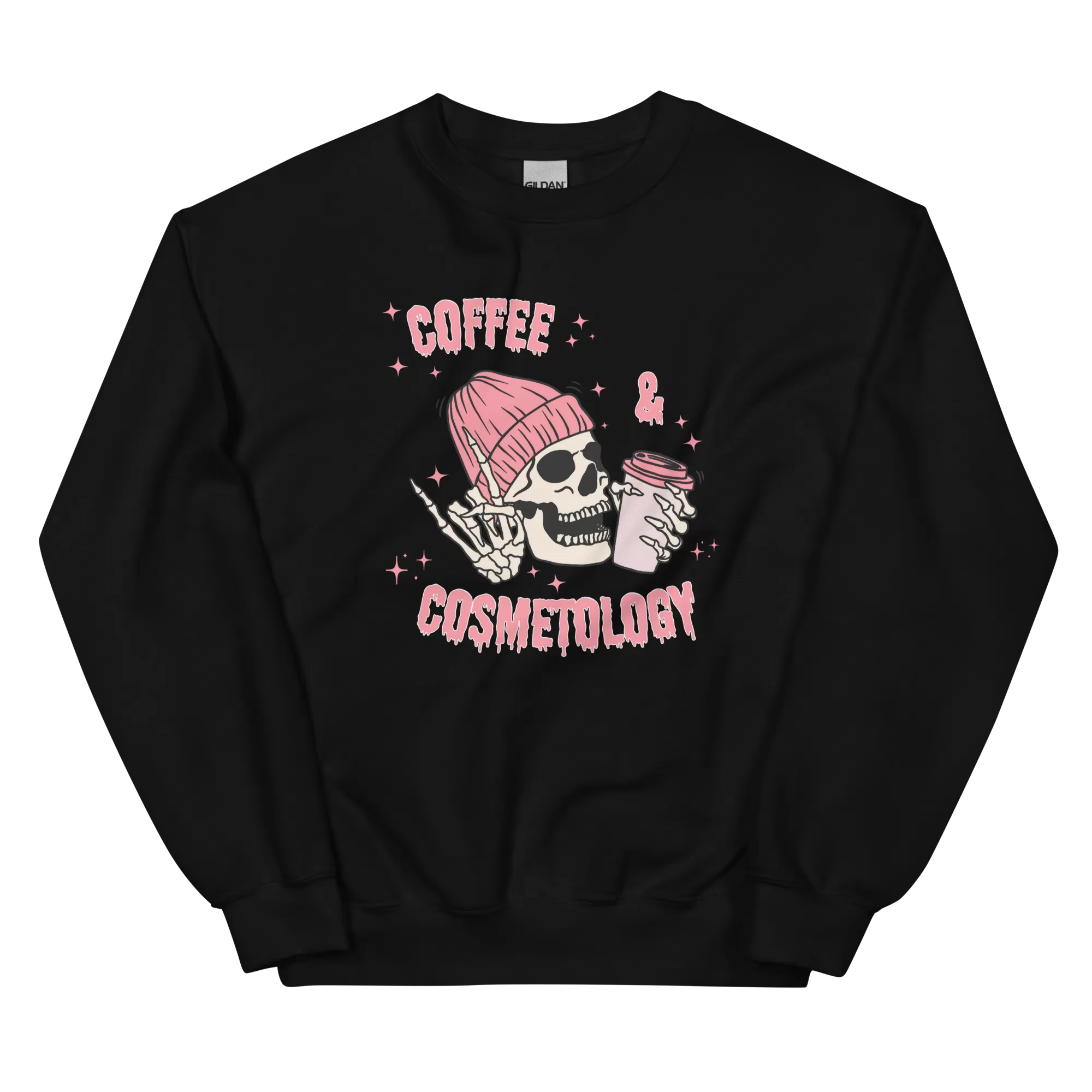 Coffee & Cosmetology Unisex Crewneck Sweatshirt