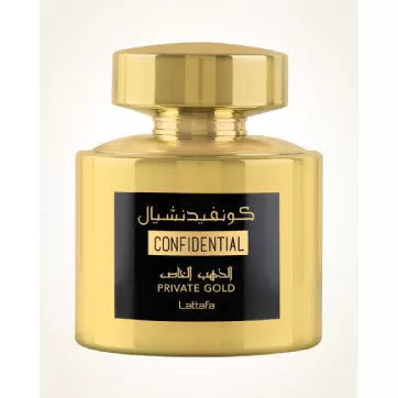 Confidential Private Gold  Edp 100ml For Unisex By Lattafa