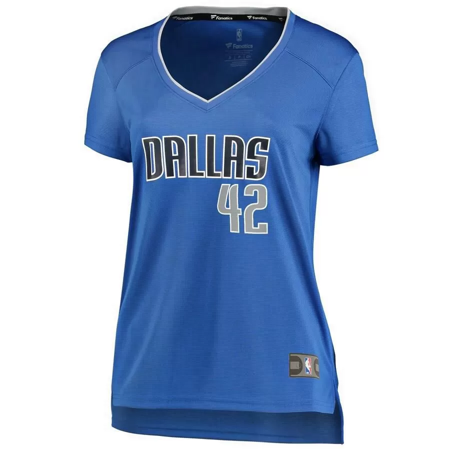 Dallas Mavericks Maxi Kleber Fanatics Branded Replica Fast Break Player Icon Jersey Womens - Blue | Ireland T4086K7