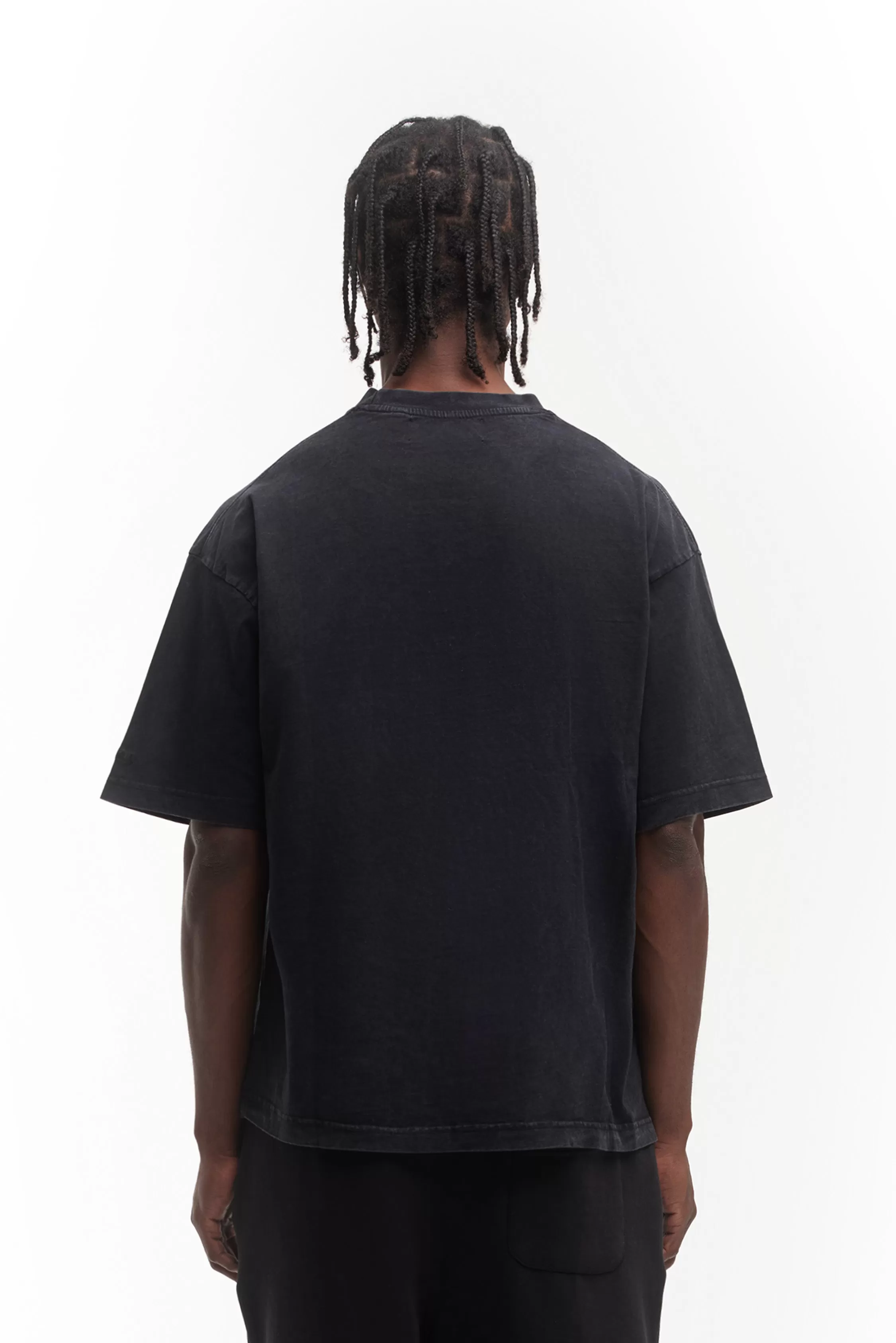 DAWN BLACK WASHED T-SHIRT