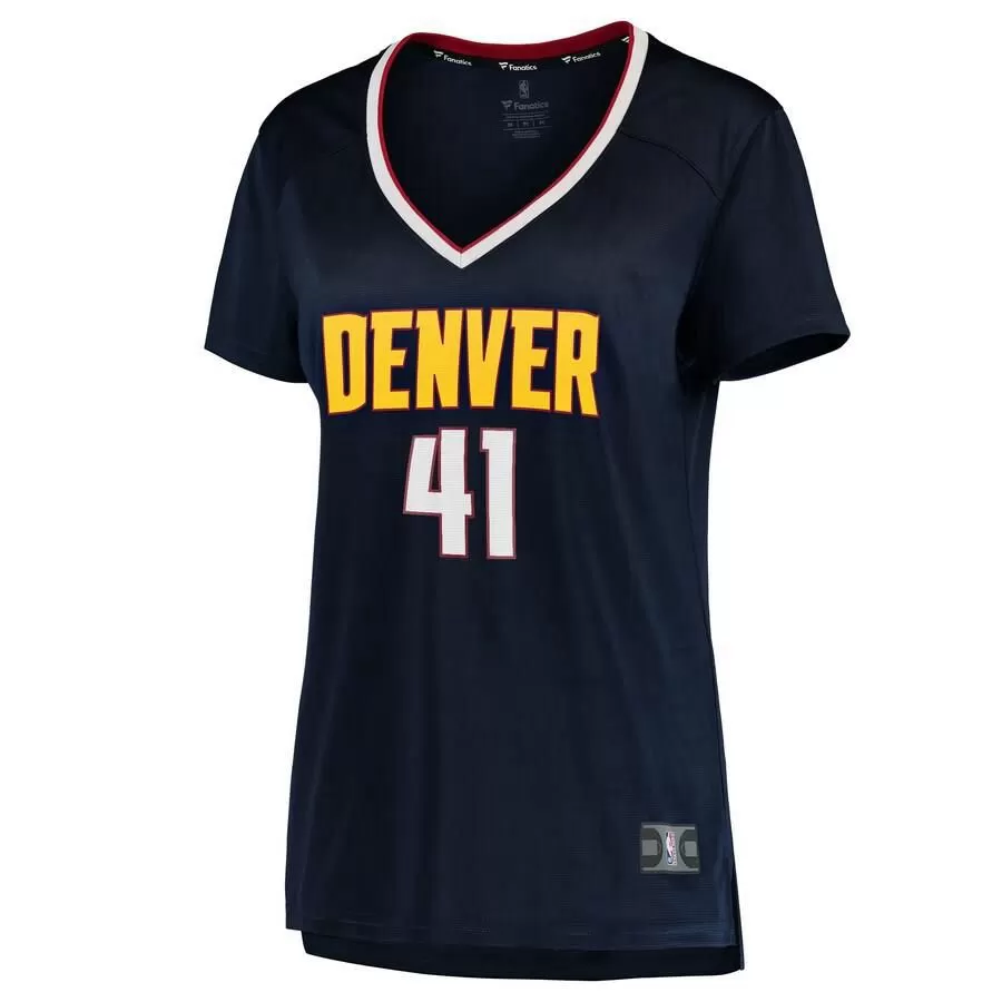 Denver Nuggets Juan Hernangomez Fanatics Branded Fast Break Player Icon Jersey Womens - Navy | Ireland X0399L5