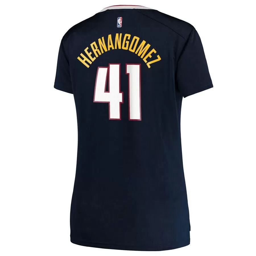 Denver Nuggets Juan Hernangomez Fanatics Branded Fast Break Player Icon Jersey Womens - Navy | Ireland X0399L5