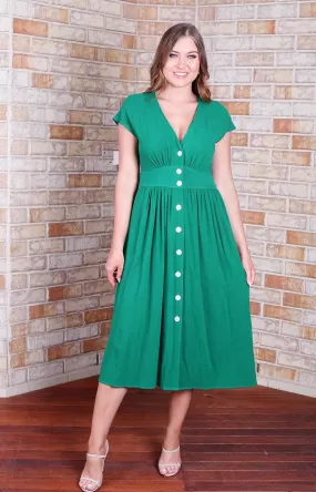 Dominique Dress - Green