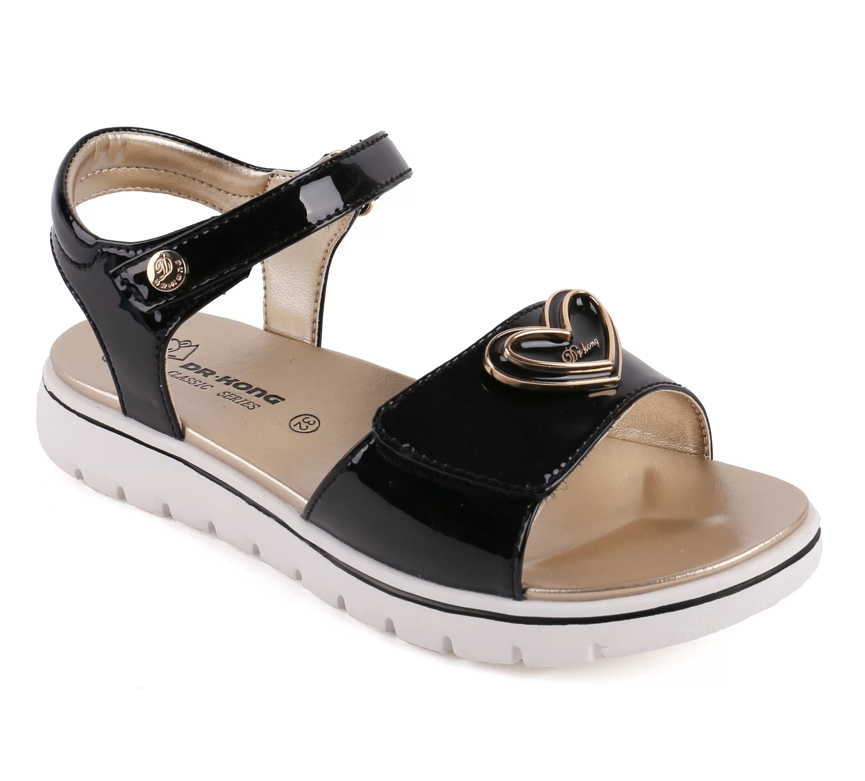 DR.KONG KIDS  TOTAL CONTACT SANDALS DK-S2000678-BLK(RP : $139)