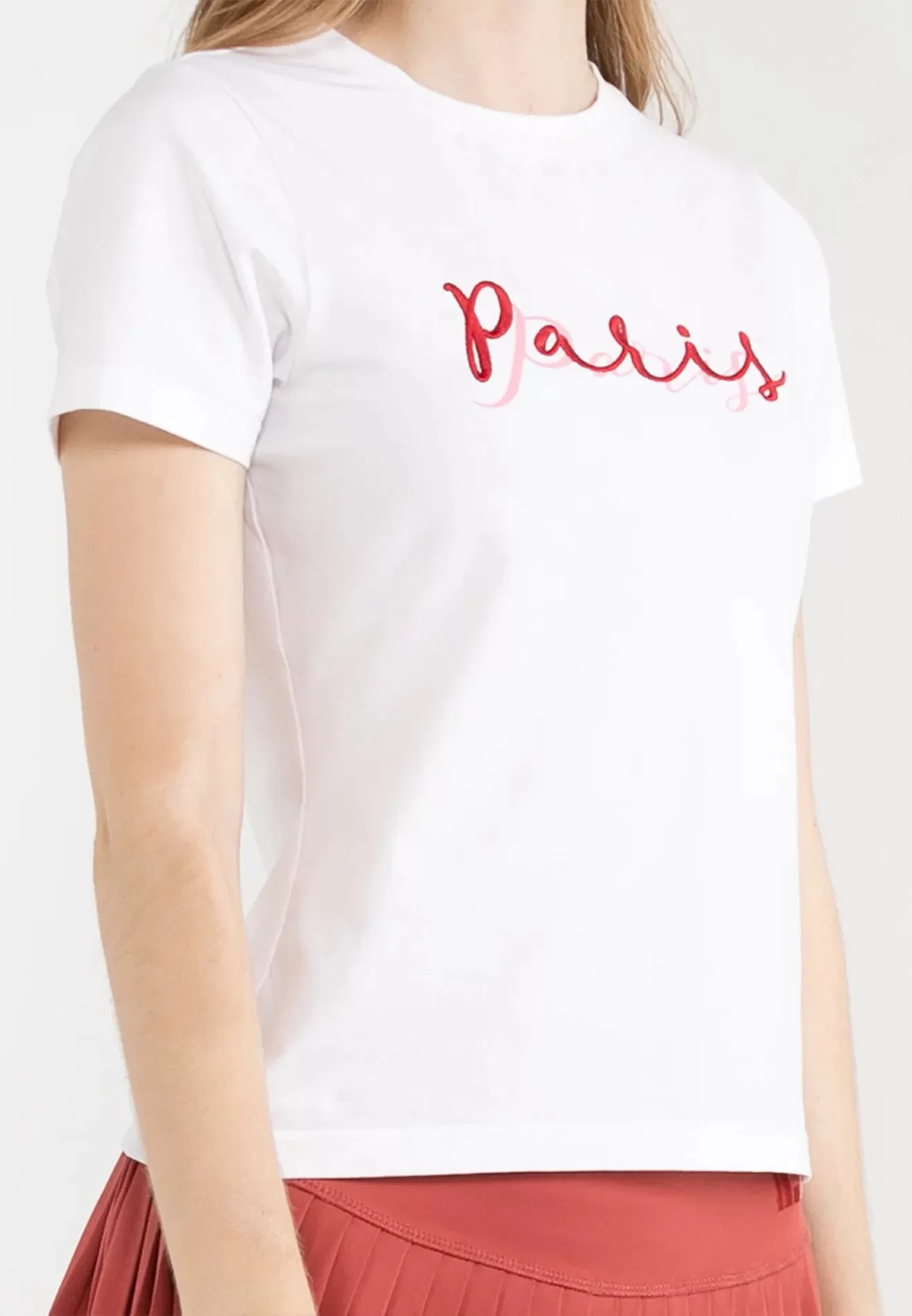 ELLE Leisure  “PARIS” Letter Printed Tee