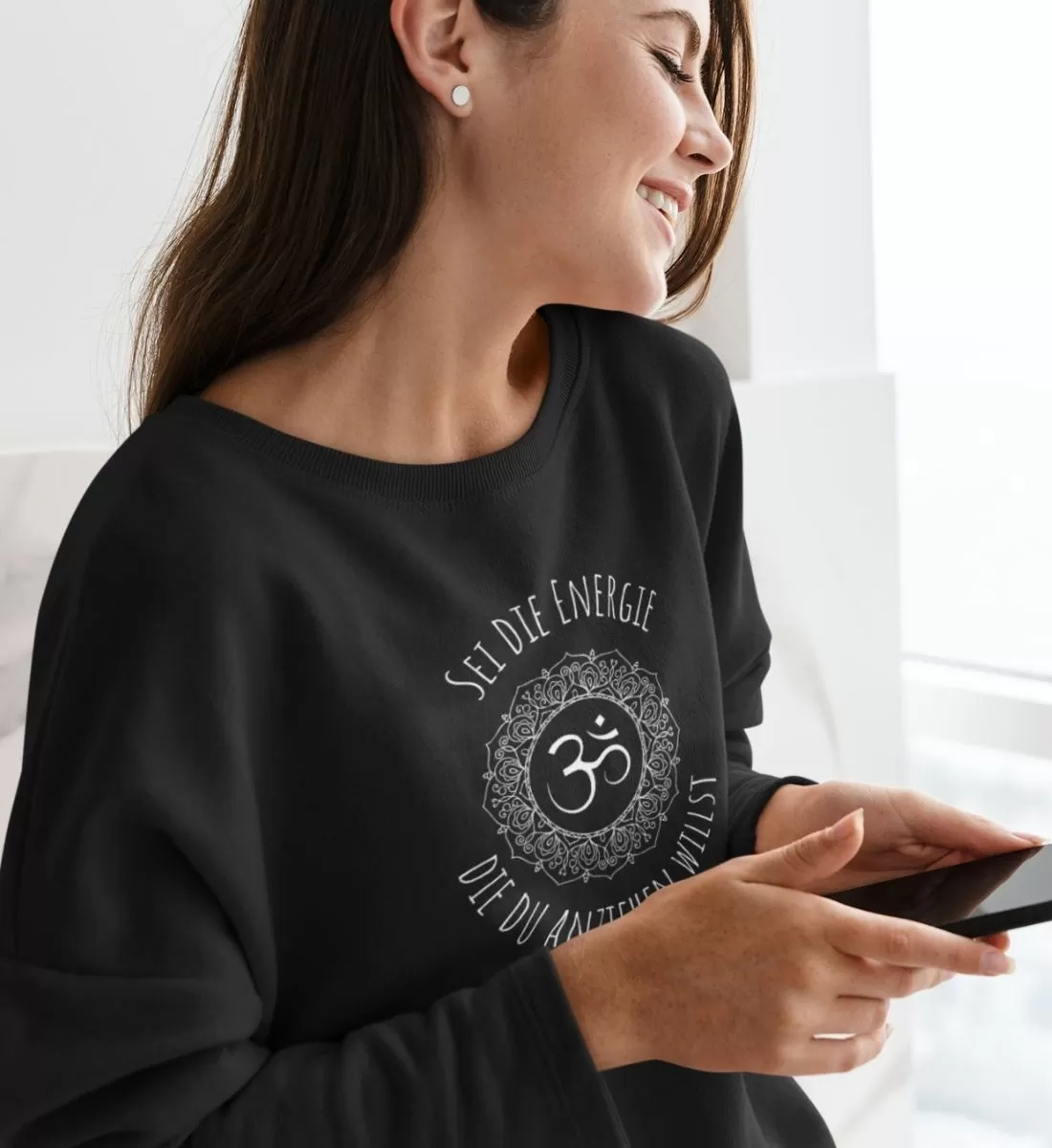 Energie anziehen Bio Sweatshirt Unisex