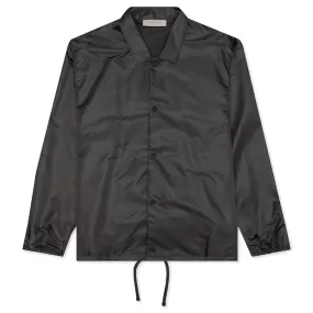 Essentials Coaches Jacket - Off-Black