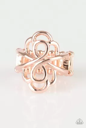 Ever Entwined Gold Ring - Paparazzi Accessories