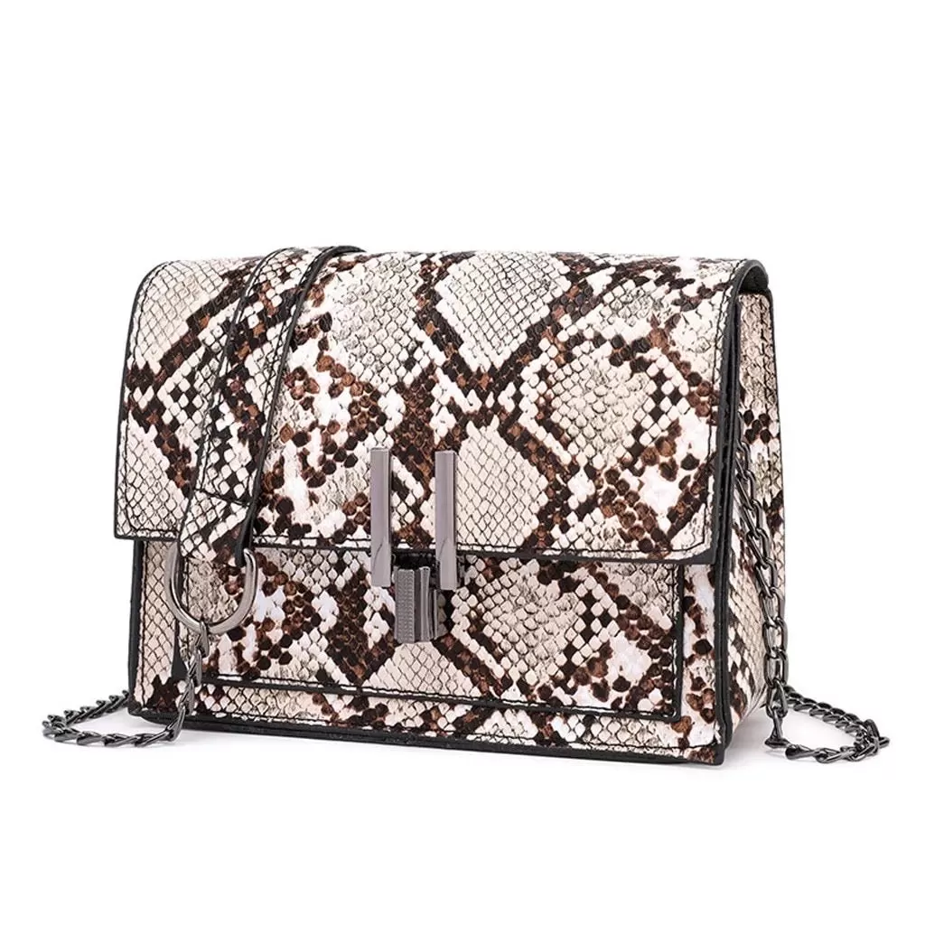 Evie Snakeskin Bag