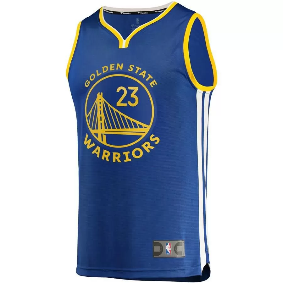 Golden State Warriors Draymond Green Fanatics Branded Replica Fast Break Player Team Icon Jersey Kids - Blue | Ireland H5111X7