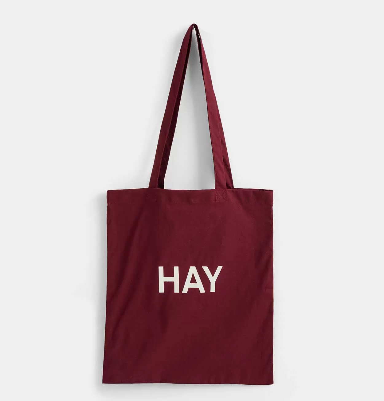 HAY Tote Bag in Burgundy