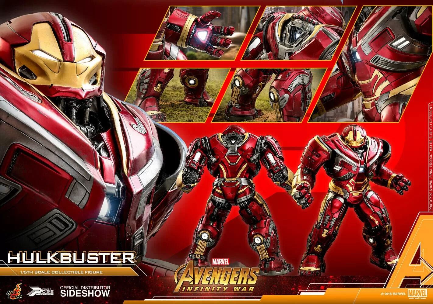 Hot Toys 1/6 Avengers: Infinity War PPS005 Hulkbuster