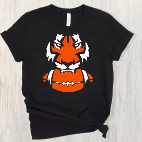 Hungry Tiger T-Shirt on Black