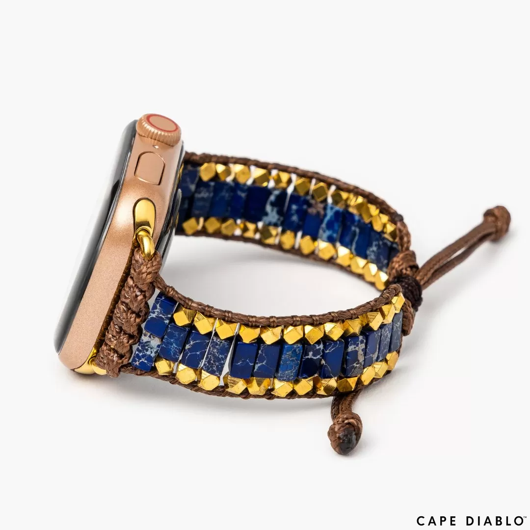 Hushed Seas Lapis Apple Watch Strap